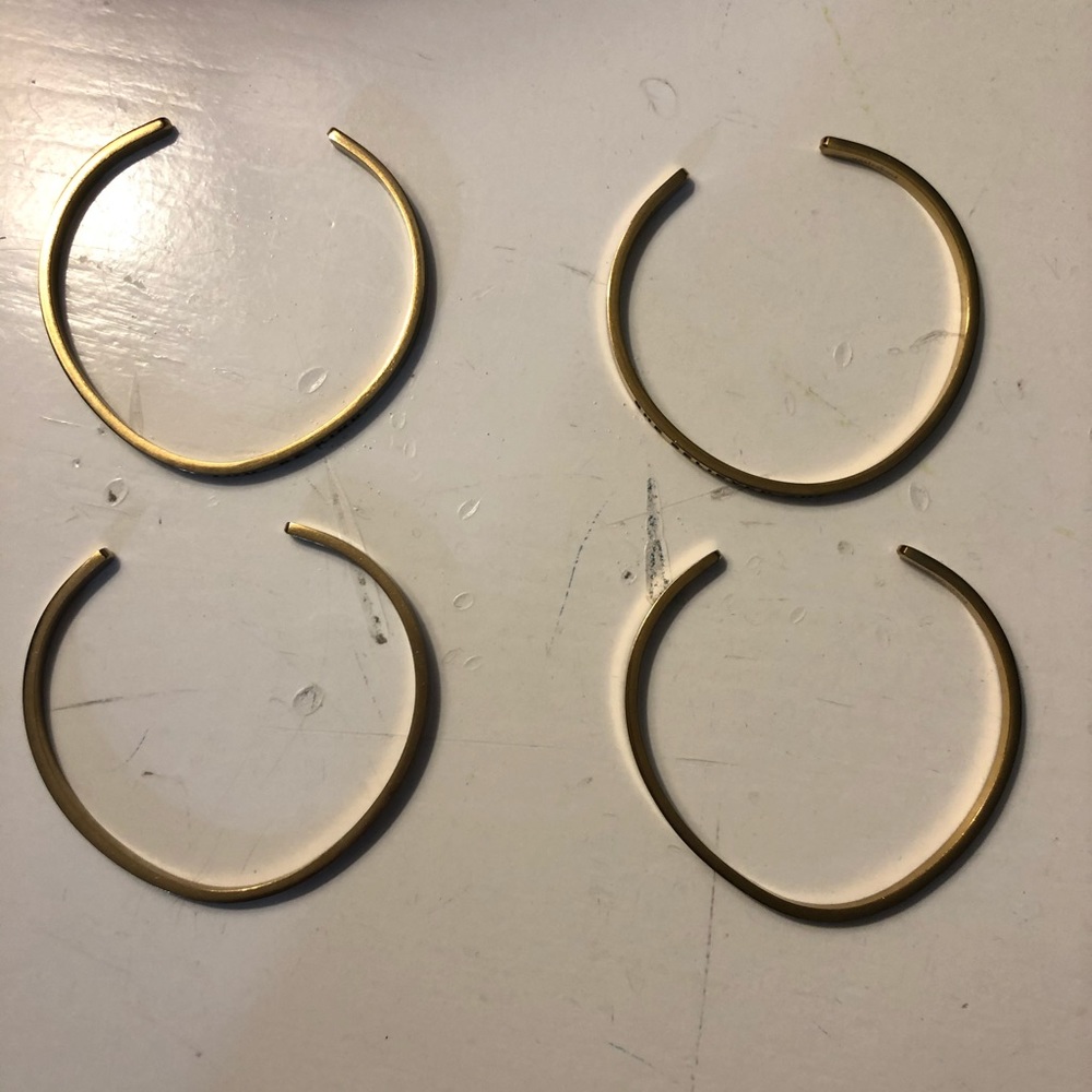 Set of 4 mantra bands